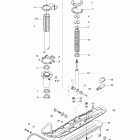 Skandic 500F/600 Передняя подвеска и лыжи
