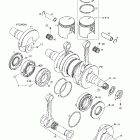 Touring 380 F/500F 01- crankshaft (377)