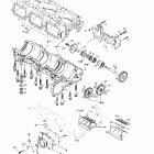 Mach Z Картер ,мощностной клапан и водяной насос
