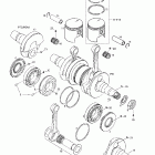 Formula Deluxe 380 F Коленвал и поршни