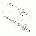 Grand Touring 800 SE Ведомый шкив