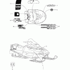 Skandic 380/500 Наклейки