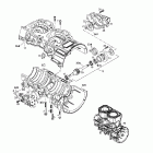 MX Z 800 Картер , водяной и масляный насос