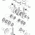 Grand Touring 700 Коленчатый вал и поршень (809)