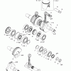 Grand Touring 600 Коленвал и поршни