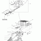 Grand Touring 700 Воздушный амортизатор и компрессор