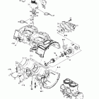 MX Z X 440 LC 01- crankcase, water pump