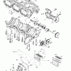 Grand Touring 700 Картер, пластинчатый клапан, водяной насос (699)