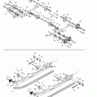 MX Z 600 Задняя подвеска