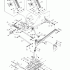 MX Z 600 Передняя подвеска и лыжи