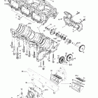 Formula III 700 R Картер ,мощностной клапан и водяной насос