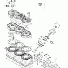 Mach 1 R Цилиндр, выпускной коллектор (699)