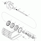 MX Z 600 Привод трака и трак
