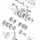 Mach Z R Коленвал и поршни