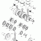 Formula III 700 R Коленвал и поршни - 2