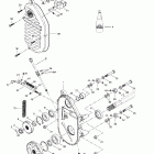 MX Z X 440 LC Картер трансмиссии