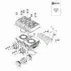 Skandic Wide Track Цилиндр, выпускной коллектор (503)