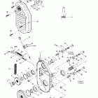 MX Z 800 Картер трансмиссии