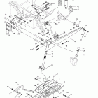 MX Z 440 Передняя подвеска и лыжи