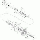 Formula 500 LC Ведомый шкив