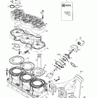 Formula III 700 R 01- cylinder, exhaust manifold 2
