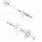 Summit 600/SB Ведомый шкив