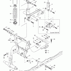 Summit 700 SB Передний рычаг задней подвески