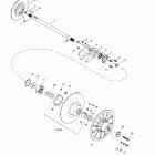 Summit 800 H.M. Ведомый шкив