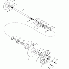 MX Z X 440 LC Ведомый шкив