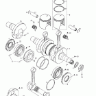 MX Z 440 Коленвал и поршни