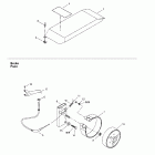 Mini Z 06- brake and chain guard