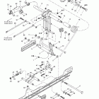 MX Z 670 HO T.H. Задний рычаг задней подвески
