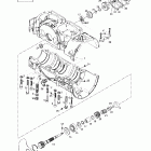 Skandic Wide Track Картер, пластинчатый клапан, водяной насоси (494)