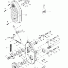 MX Z 600 Картер трансмиссии