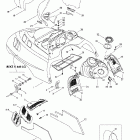 MX Z 600 Капот и передняя консоль