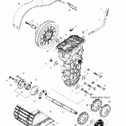 Skandic Wide Track 05- drive axle, track and belt guard