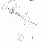 Skandic 380/500 05- drive pulley (377)