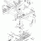 Grand Touring 500/583 Передняя подвеска и лыжи