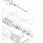 MX Z 670 HO T.H. Привод трака и трак