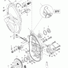 Skandic 380/500 Картер трансмиссии