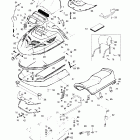 Skandic Wide Track 09- cab, console, seat