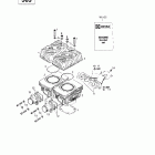 Touring SLE Цилиндр, выпускной коллектор (503)