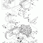 Formula III 600/700/800 01- engine support and muffler (599)