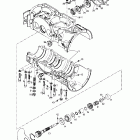Grand Touring 500/583 Картер, пластинчатый клапан, водяной насоси (494)