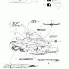MX Z 670 HO T.H. Наклейки