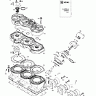 Mach 1 Цилиндр, выпускной коллектор (699)