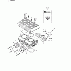 Touring E Цилиндр, выпускной коллектор (503)