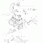 Formula 500 Крепление двигателя и глушитель (494)