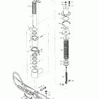Skandic Wide Track Передняя подвеска и лыжи