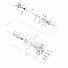 MX Z X 400 LC Ведомый шкив